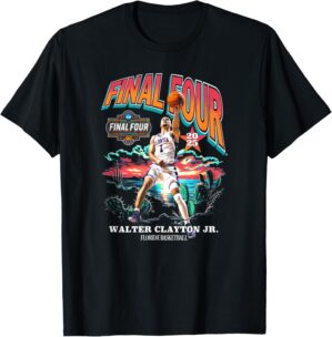 Florida Walter Clayton Jr. Final Four 2025 Men’s Basketball T-Shirt