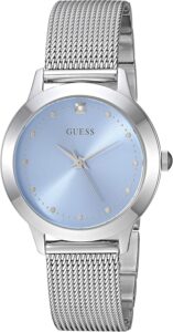 GUESS Stainless Steel Mesh Bracelet Watch