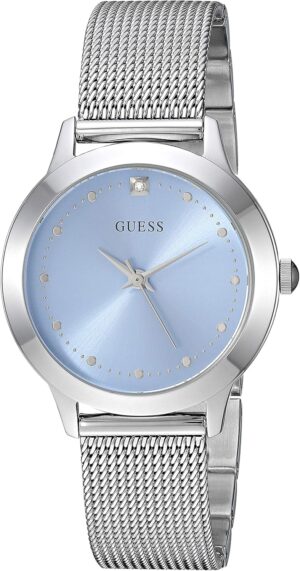 GUESS Stainless Steel Mesh Bracelet Watch