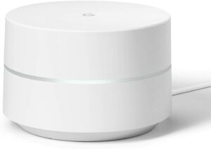 Google WiFi System, 1-Pack - Router Replacement for Whole Home Coverage - NLS-1304-25,white