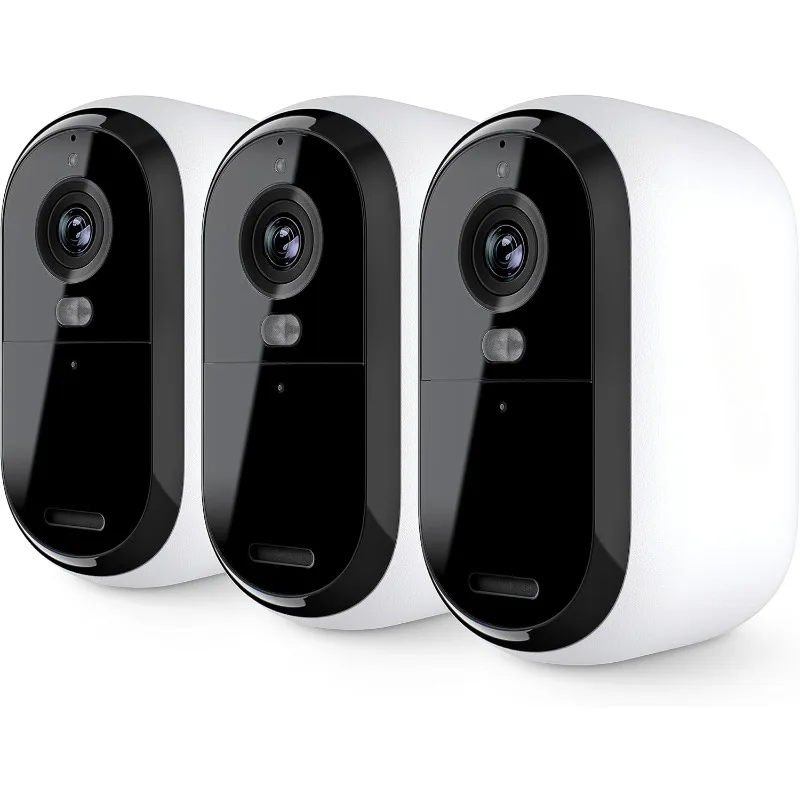 Essential Security Camera 2K | Indoor - Outdoor | 2nd Gen | Wireless with Spotlight, 2-Way Audio, Color Night Vision, Live
