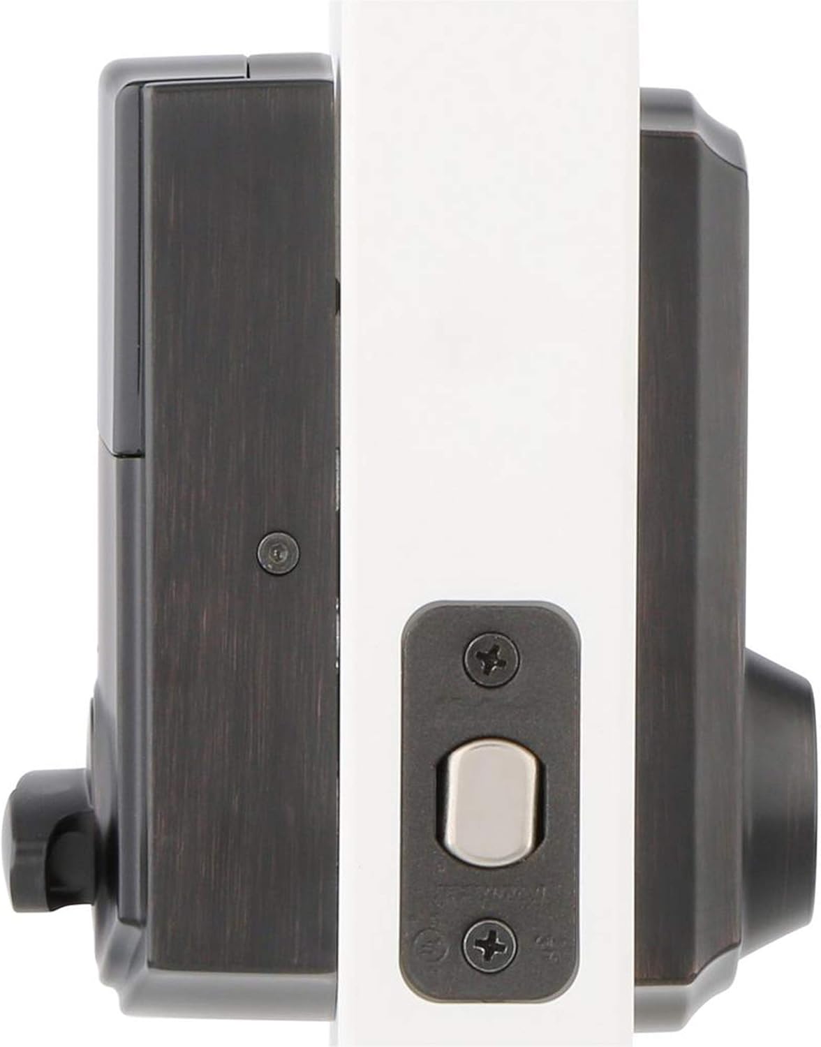 Kwikset 99160-021 SmartCode 916 Traditional Smart Lock Touchscreen Electronic Deadbolt Front Door Lock with SmartKey Security and Z-Wave Plus in Venetian Bronze - Image 6