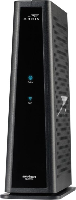 ARRIS (SBG8300-RB) - Cable Modem Router Combo - Fast DOCSIS 3.1 Gigabit & AC2350 WiFi,Comcast Xfinity, Cox, Spectrum & More, 1 Gbps Max Internet Speeds, 4 OFDM Channels - Renewed