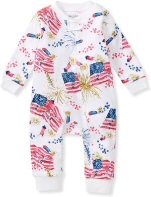 Burt's Bees Baby Baby Boys' Sleep and Play Pajamas, Zipped Jumpsuit