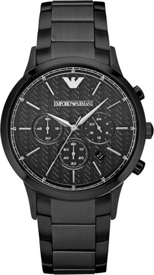 Emporio Armani Men's Chronograph or Automatic Watch; Watch for Men with Stainless Steel or Leather Band
