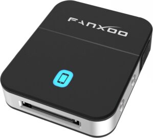 Fanxoo DockPro 30 pin Bluetooth 5.3 Adapter for Bose Sounddock 30 pin to Lightning Bluetooth Adapter Compatible for iPhone iPod Docking Station