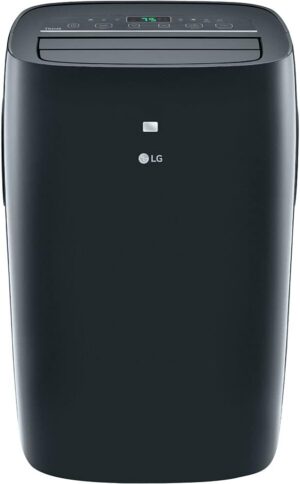 LG 8,000 BTU Smart Portable Air Conditioner, 115V, Cools 350 Sq.Ft. (14' x 25' Room Size), Portable Air Conditioner for Home with Voice Control, Works ThinQ, Amazon Alexa, and Hey Google
