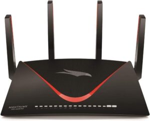 NETGEAR Nighthawk Pro Gaming XR700 WiFi Router with 6 Ethernet Ports and Wireless Speeds Up to 7.2 Gbps, AD7200, Optimized For The Lowest Ping