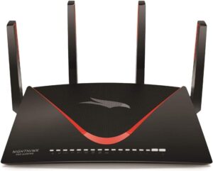 NETGEAR Nighthawk Pro Gaming XR700 WiFi Router with 6 Ethernet Ports and Wireless Speeds Up to 7.2 Gbps, AD7200, Optimized For The Lowest Ping