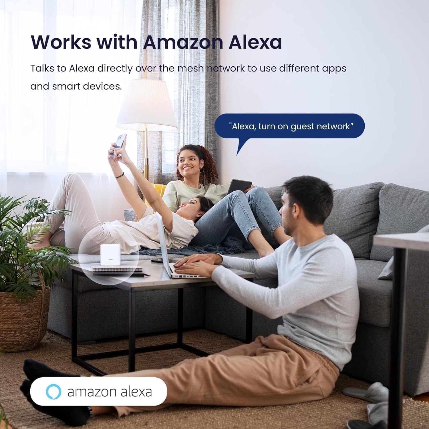 Tenda Nova Mesh WiFi System - Covers 3000 sq.ft - AC1200 Dual-Band Mesh Network for Home Internet - Parental Control - 3-Pack - Image 8