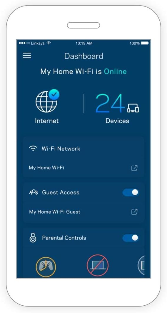 Linksys WHW0101P Velop Mesh WiFi Extender: Wall Plug-in, Wireless Range and Speed Booster for Velop Mesh Wi-Fi System, Single Outlet (White) - Image 5
