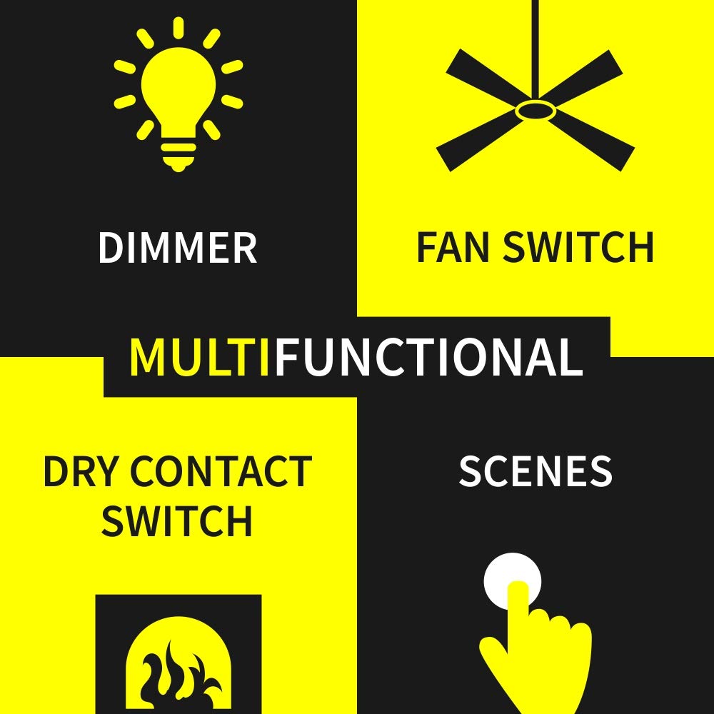 Zooz Z-Wave Long Range Double Switch (White) ZEN30 800LR for Fan and Light Combo (NO Speed Control), Hub Required (Works with Home Assistant, Hubitat, Wink, SmartThings, Z-Box Hub) - Image 3