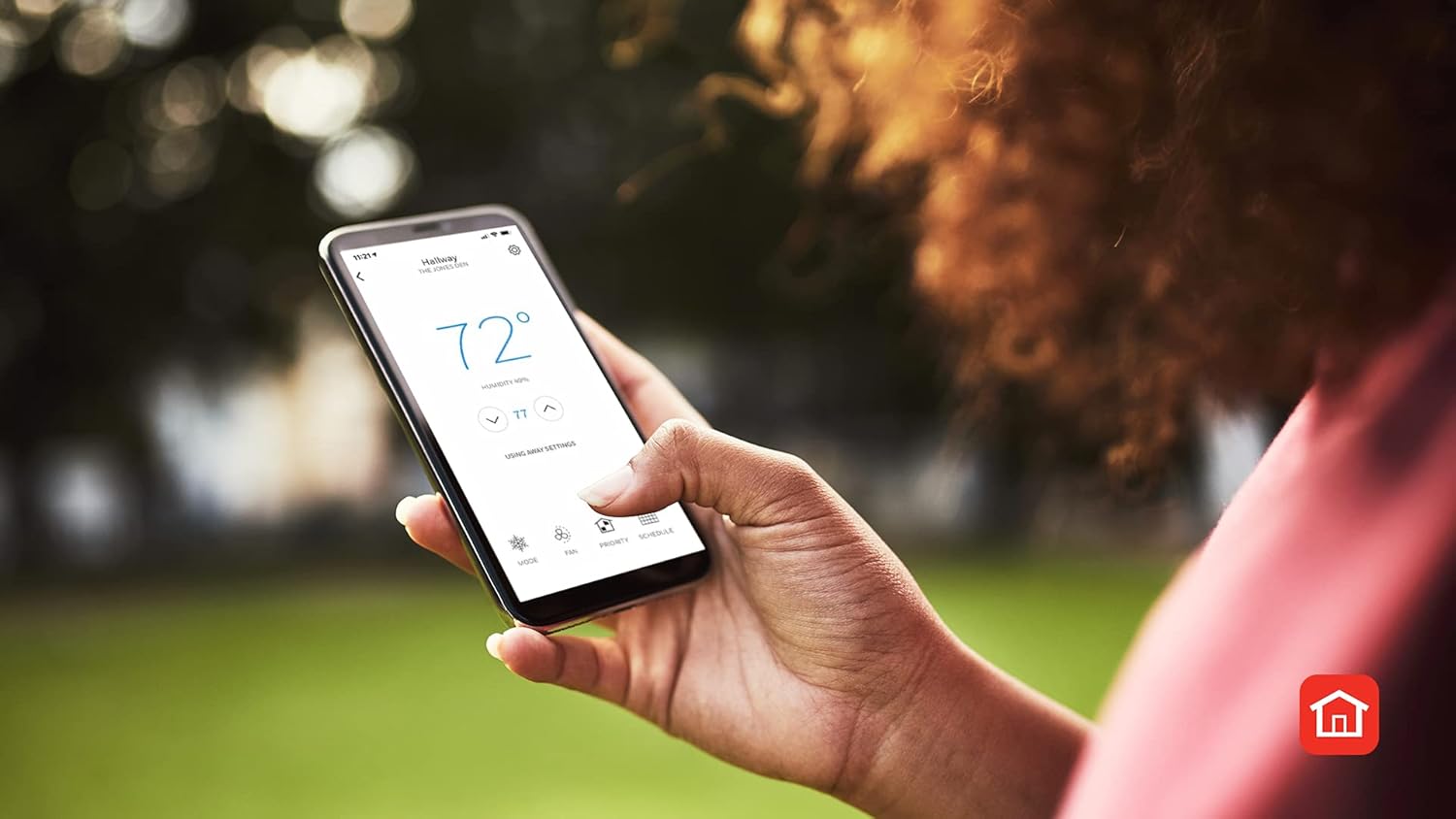 RCHT8610WF2006/W, T5 Smart Thermostat, Black - Image 8