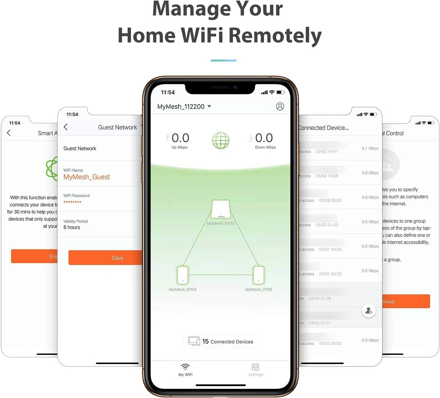 MeshForce M3 Dot Wall Plug WiFi Extender, Works with MeshForce M1 and M3 Whole Home Mesh WiFi System – Use with only MeshForce WiFi System - Image 7