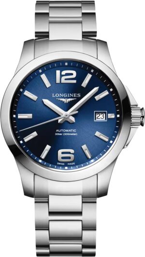 Longines Conquest Automatic Blue Dial Men's 39mm Watch L3.776.4.99.6