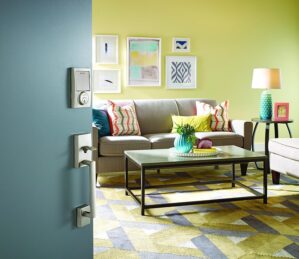 SCHLAGE Sense Smart Deadbolt with Century Trim in Satin Nickel (BE479 CEN 619)
