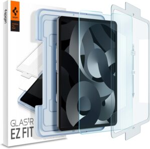 Spigen Glas.tR EZ Fit Tempered Glass Compatible with iPad Pro 11 Inch M2 2022, iPad Pro 11 Inch 2021/2020/2018, iPad Air 5 2022, iPad Air 4 2020, Scratch Resistant, 9H Screen Protector