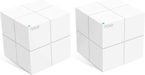 Tenda Nova Mesh WiFi System MW6 - Covers up to 2400 sq.ft - AC1200 Whole Home WiFi Mesh System - Gigabit Dual-Band Mesh Network for 90 Devices - Replaces Wireless Router and WiFi Extender - 2-Pack