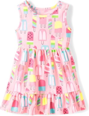The Children's Place Baby Girls' and Toddler Sleveless Fashion Dress