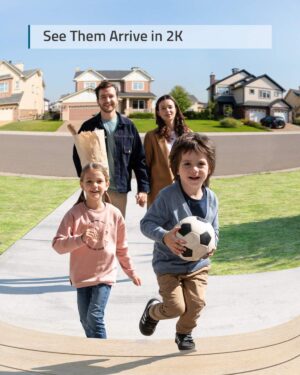 eufy Security, Wireless Video Doorbell S220 Add-on with 2K Resolution Video, Easy Self-Installation, Enhanced Home Security, Cost-Effective, Compatible with HomeBase 1, 2, 3, E