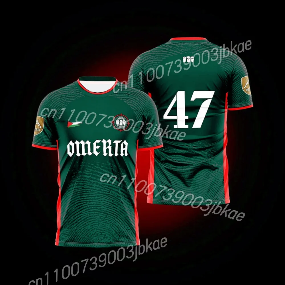 O-OMERTA Boxing Fans Summer 3D Print Breathable Jersey Men Clothing Outdoor Sport T-shirt Women Casual O-neck Tshirt Kids Tees