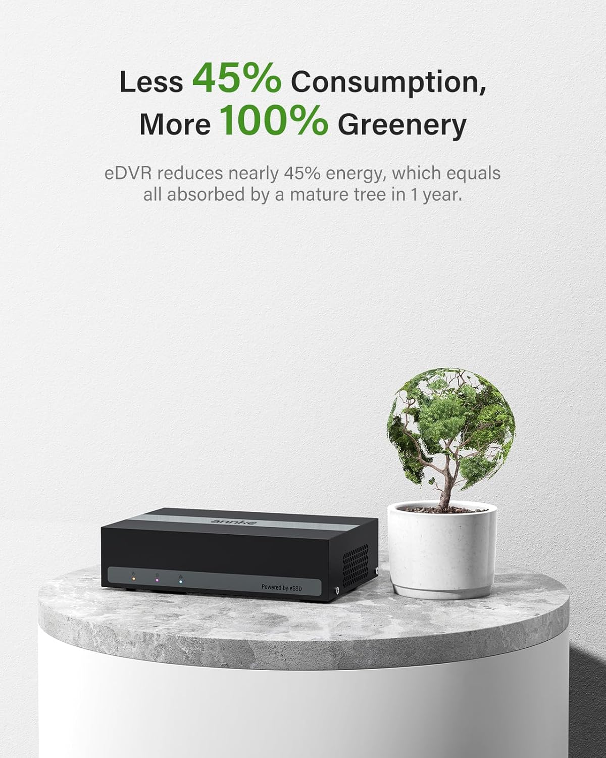 ANNKE Security Camera System, 3K Lite 5-in-1 H.265+ 8CH eDVR with 1TB eSSD and (4) 1080p (2MP) Weatherproof Surveillance Wired Cams, AI Human/Vehicle Detection, Smart Color Night Vision, Email Alert - Image 3