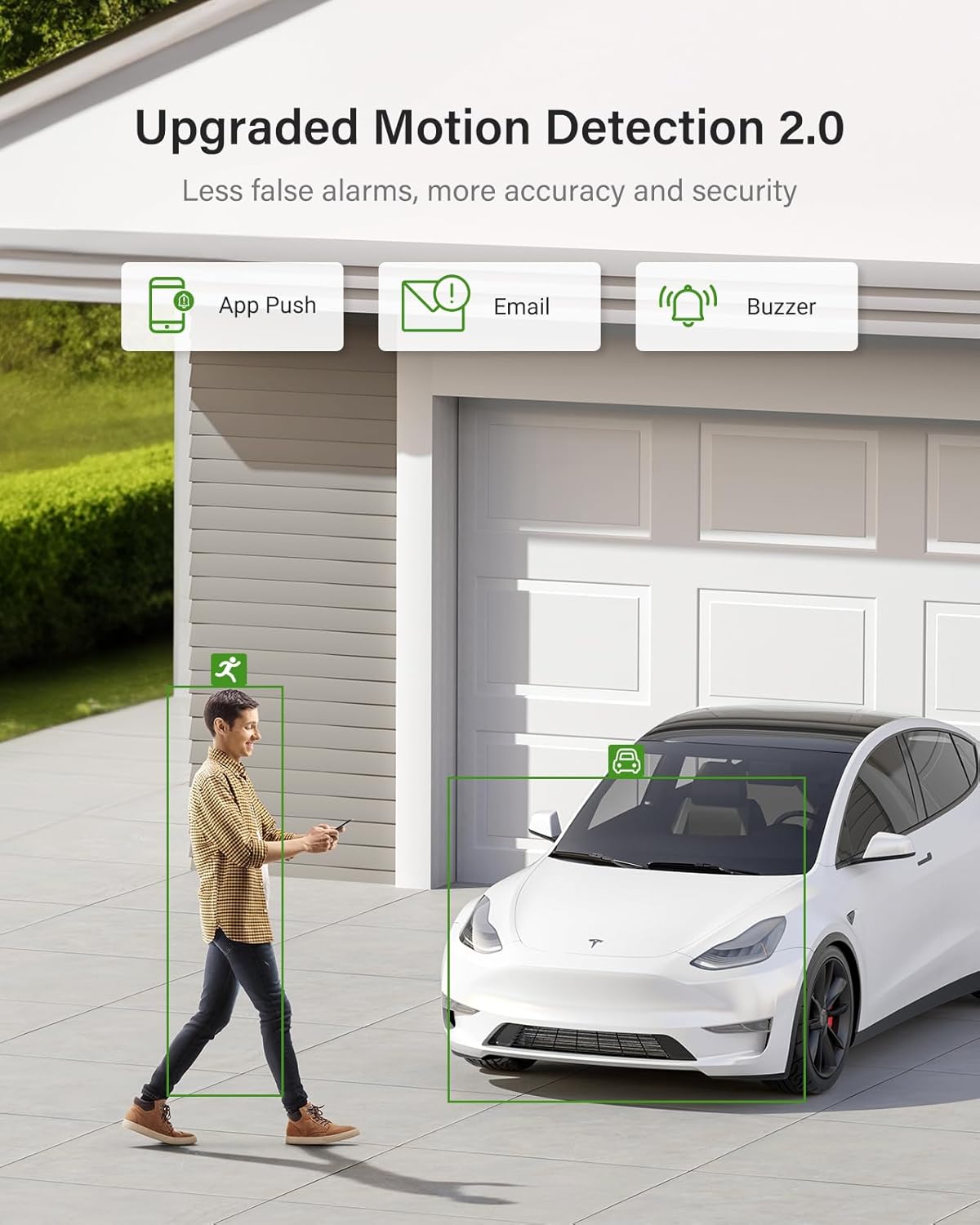 ANNKE Security Camera System, 3K Lite 5-in-1 H.265+ 8CH eDVR with 1TB eSSD and (4) 1080p (2MP) Weatherproof Surveillance Wired Cams, AI Human/Vehicle Detection, Smart Color Night Vision, Email Alert - Image 7