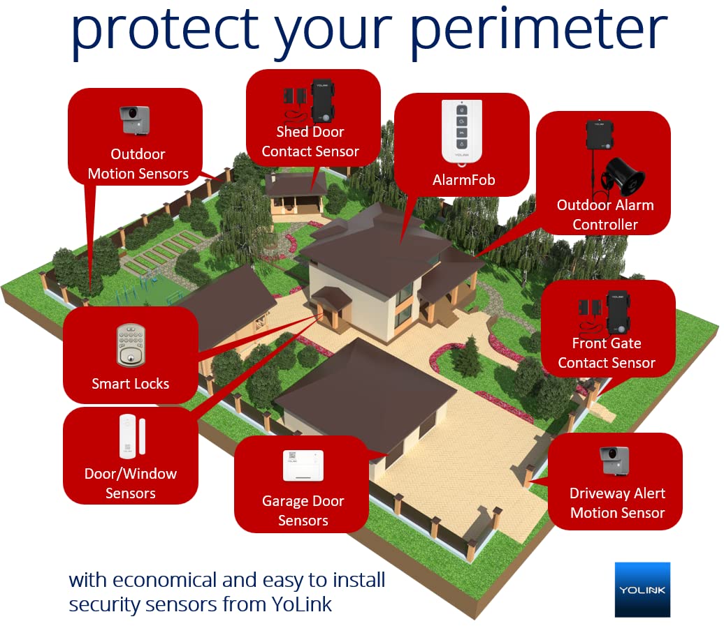 YoLink LoRa Smart Door & Window Sensor: Up to 1/4 Mile Open-Air Range, Door Left-Open Reminders, up to 5 Year Battery Life, Alexa, IFTTT, Home Assistant - Image 4