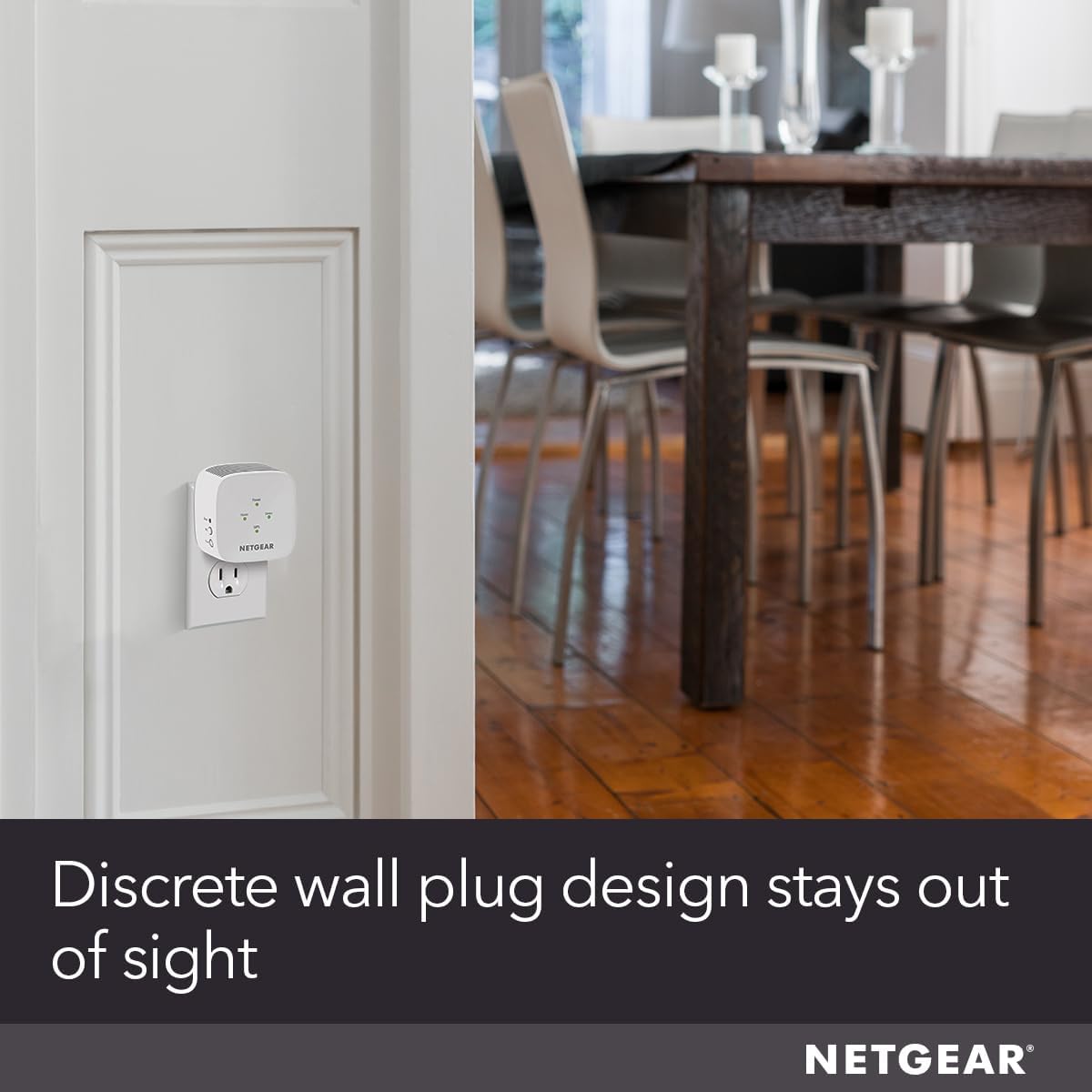 NETGEAR WiFi Mesh Range Extender (EX5000) - Covers up to 1,000 sq.ft. and 15 Devices with AC1200 Dual Band Wireless Signal Booster & Repeater (up to 1200 Mbps Speed) – Compact Wall Plug Design - Image 3