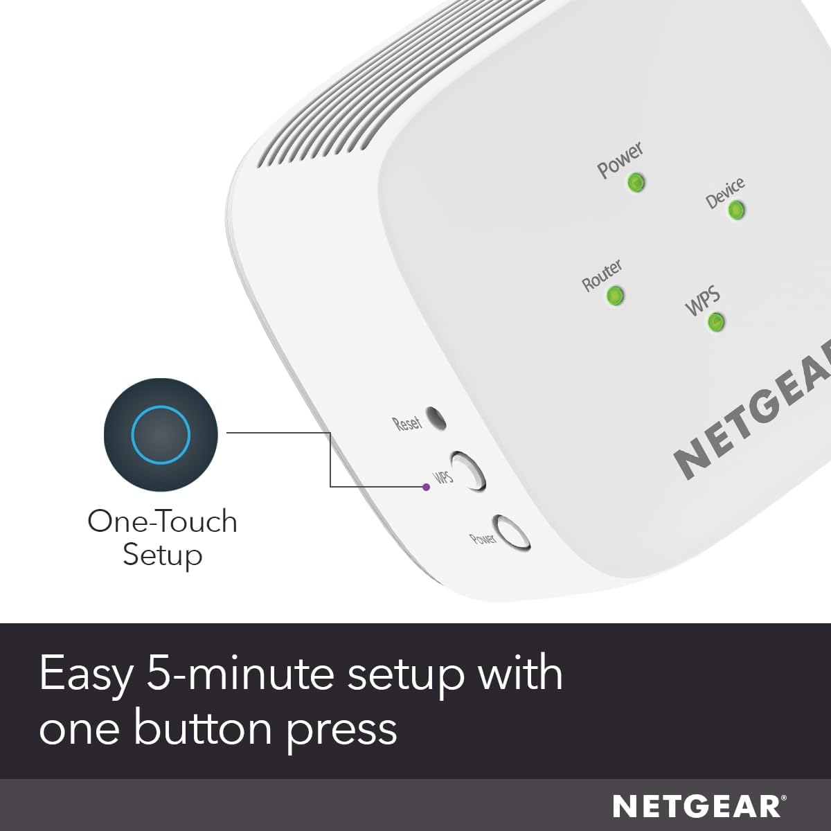 NETGEAR WiFi Mesh Range Extender (EX5000) - Covers up to 1,000 sq.ft. and 15 Devices with AC1200 Dual Band Wireless Signal Booster & Repeater (up to 1200 Mbps Speed) – Compact Wall Plug Design - Image 5