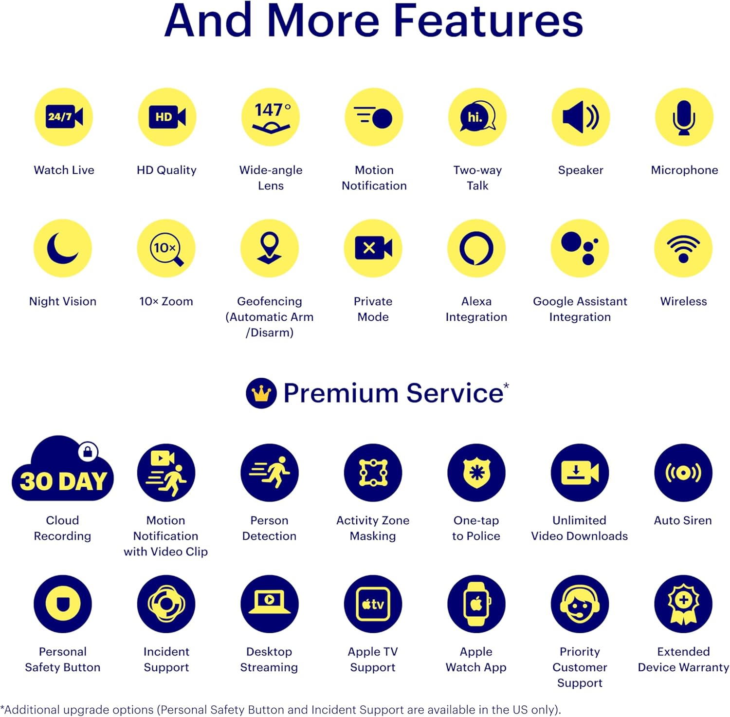 Canary View Indoor Home Security Camera 1080p HD WiFi IP | 24/7 Watch Live Video, Motion Alerts, Two-Way Talk, Night Vision, 10x Zoom, Private Mode, Compatible with Alexa, Google Assistant - Image 5