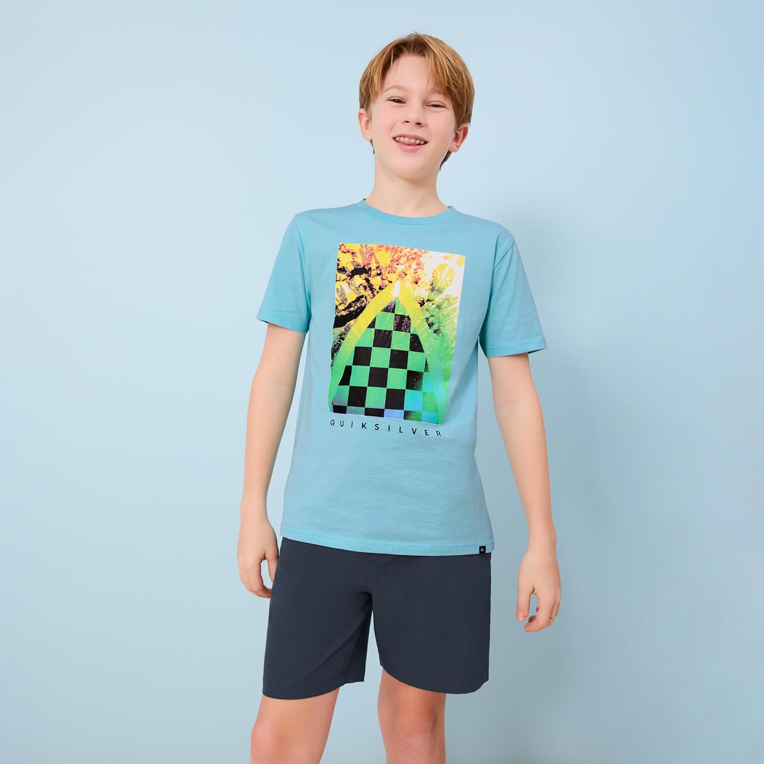 Quiksilver Boys' Eddie Pull-on Amphibian Hybrid Shorts, Water Friendly with Straight Leg Fit - Image 3