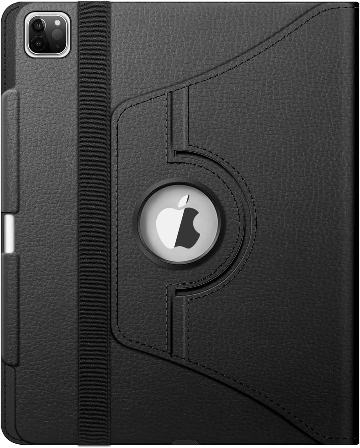 Fintie Rotating Case for iPad Pro 12.9-inch 6th Generation 2022-360 Degree Swiveling Protective Cover with Pencil Holder, Auto Sleep/Wake, Also Fit iPad Pro 12.9" 5th/4th/3rd Gen, Black - Image 8