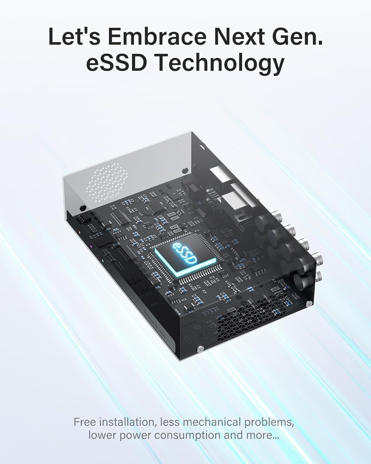 ANNKE Security Camera System, 3K Lite 5-in-1 H.265+ 8CH eDVR with 1TB eSSD and (4) 1080p (2MP) Weatherproof Surveillance Wired Cams, AI Human/Vehicle Detection, Smart Color Night Vision, Email Alert - Image 2