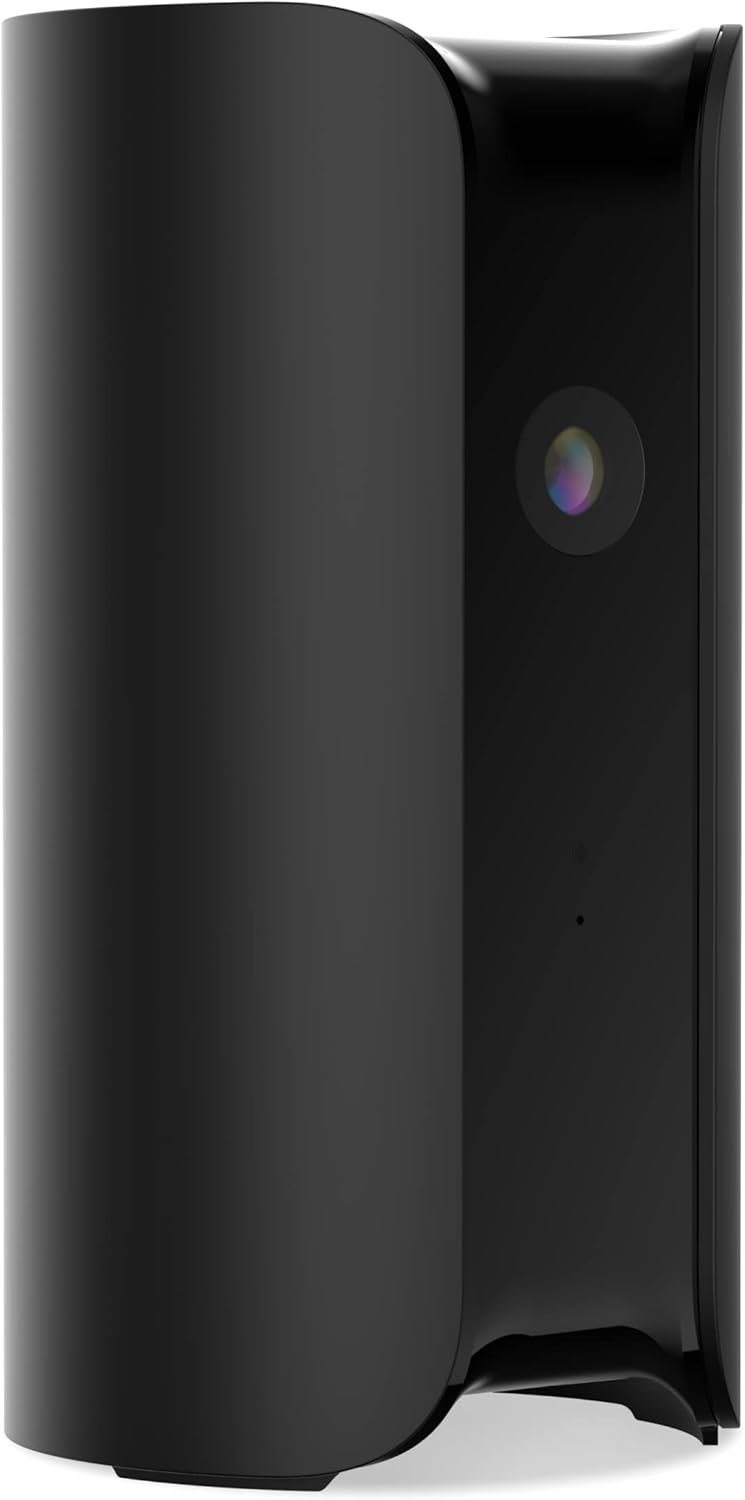 Canary View Indoor Home Security Camera 1080p HD WiFi IP | 24/7 Watch Live Video, Motion Alerts, Two-Way Talk, Night Vision, 10x Zoom, Private Mode, Compatible with Alexa, Google Assistant