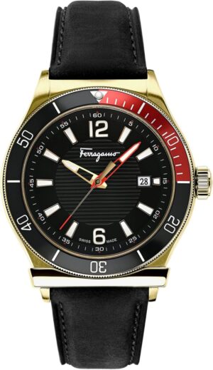 Ferragamo Mens Swiss Made Watch 1898 Collection