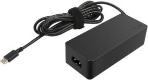 Lenovo 65w USB Type C Ac Adapter 4X20M26268 With 2 Prong Power Cord Included, Black In The Original Retail Packaging.