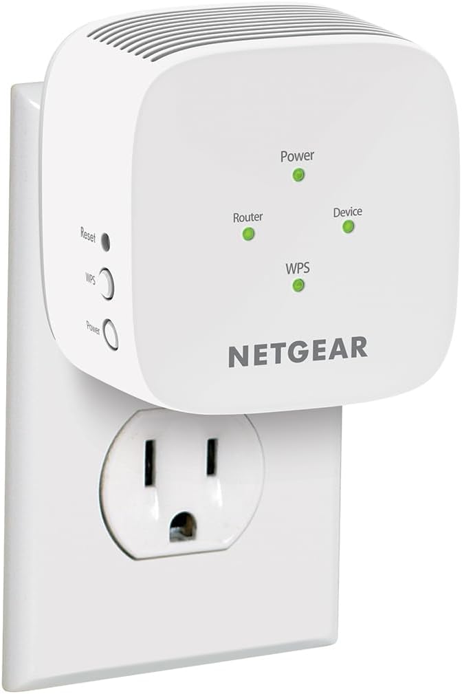 NETGEAR WiFi Mesh Range Extender (EX5000) - Covers up to 1,000 sq.ft. and 15 Devices with AC1200 Dual Band Wireless Signal Booster & Repeater (up to 1200 Mbps Speed) – Compact Wall Plug Design