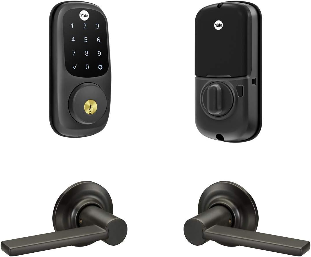 Yale Assure Lock - Wi-Fi Touchscreen Smart Lock with Valdosta Lever