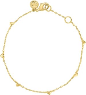 gorjana - Amour Bracelet 6 1/2" to 7" - 18k Gold Plated Brass - Layering with Other Jewelry - Elegant and Romantic Design - Adjustable for Perfect Fit - Ideal for Gifting Occasions