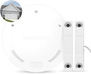 ismartgate MINI Smart Garage Opener - Universal WiFi Remote Controller Compatible with Alexa, Google Home, IFTTT, iPhone, Android,Door Left Open Alert, Door Security Systems. No Hub Needed.