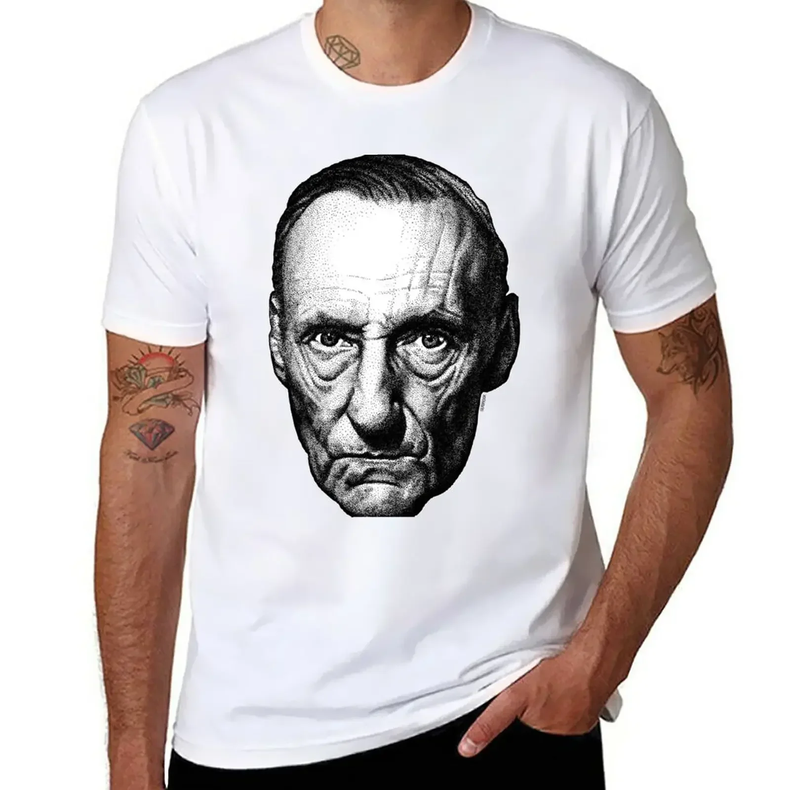 William S. Burroughs T-Shirt vintage tops men clothings