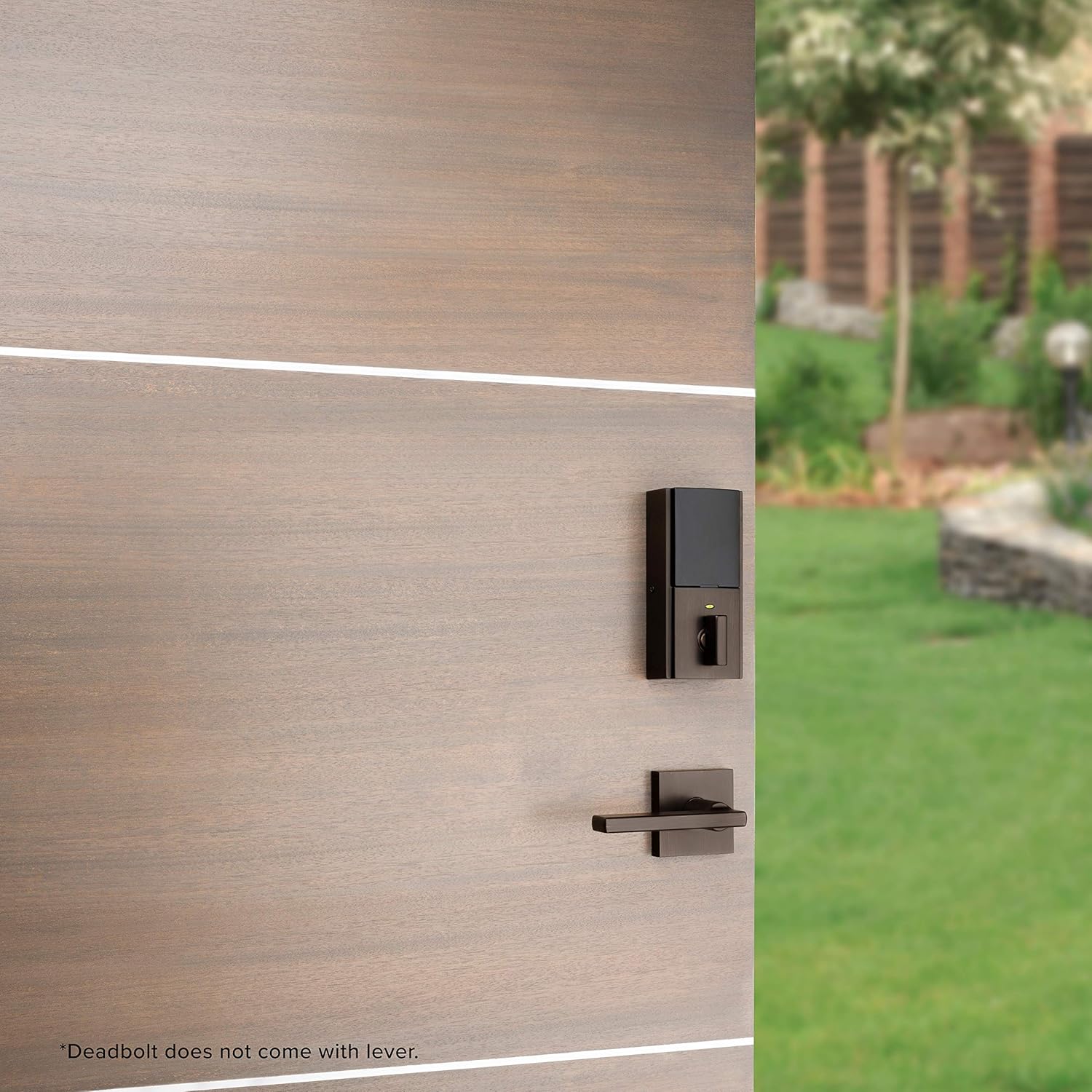 Kwikset 99250-209 Kevo Contemporary Touch-to-Open Bluetooth Smart Square Door Lock Deadbolt Featuring SmartKey Security, Venetian Bronze - Image 7