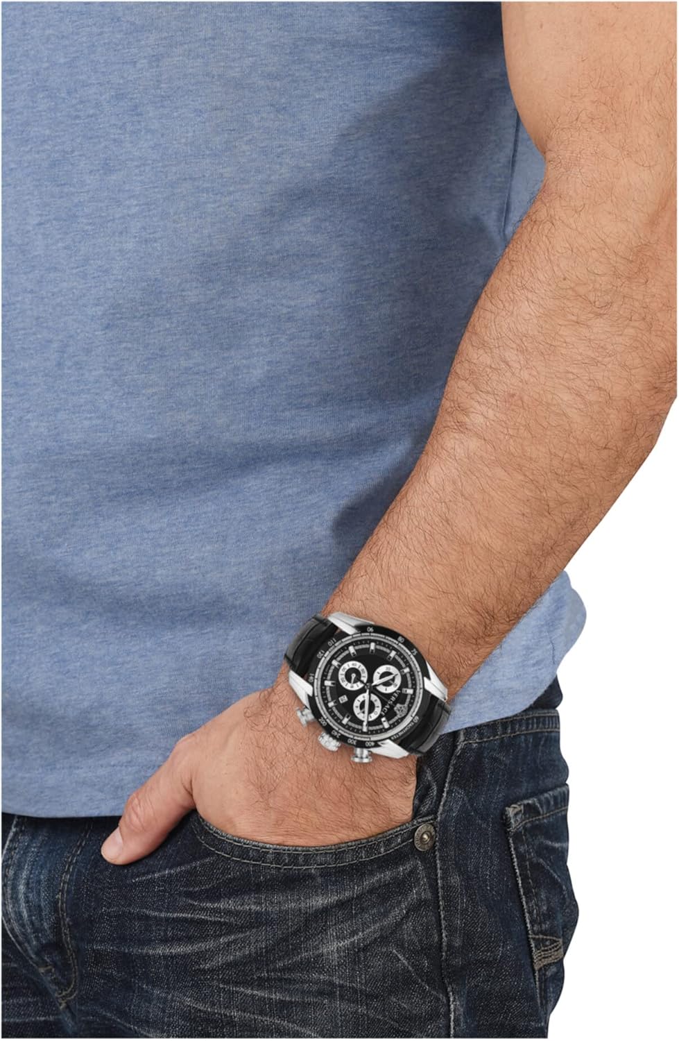 Versace V-Ray Collection Luxury Mens Watch Timepiece - Image 4