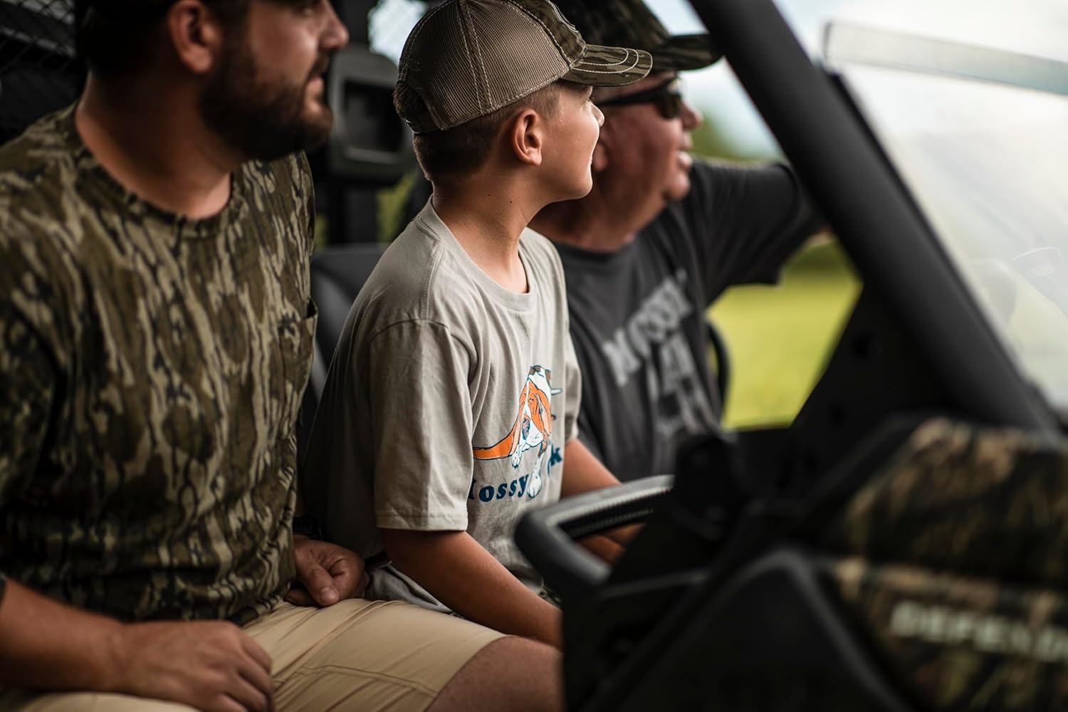 Mossy Oak Men's Camo Hunting Shirt Short Sleeve Cotton - Image 3