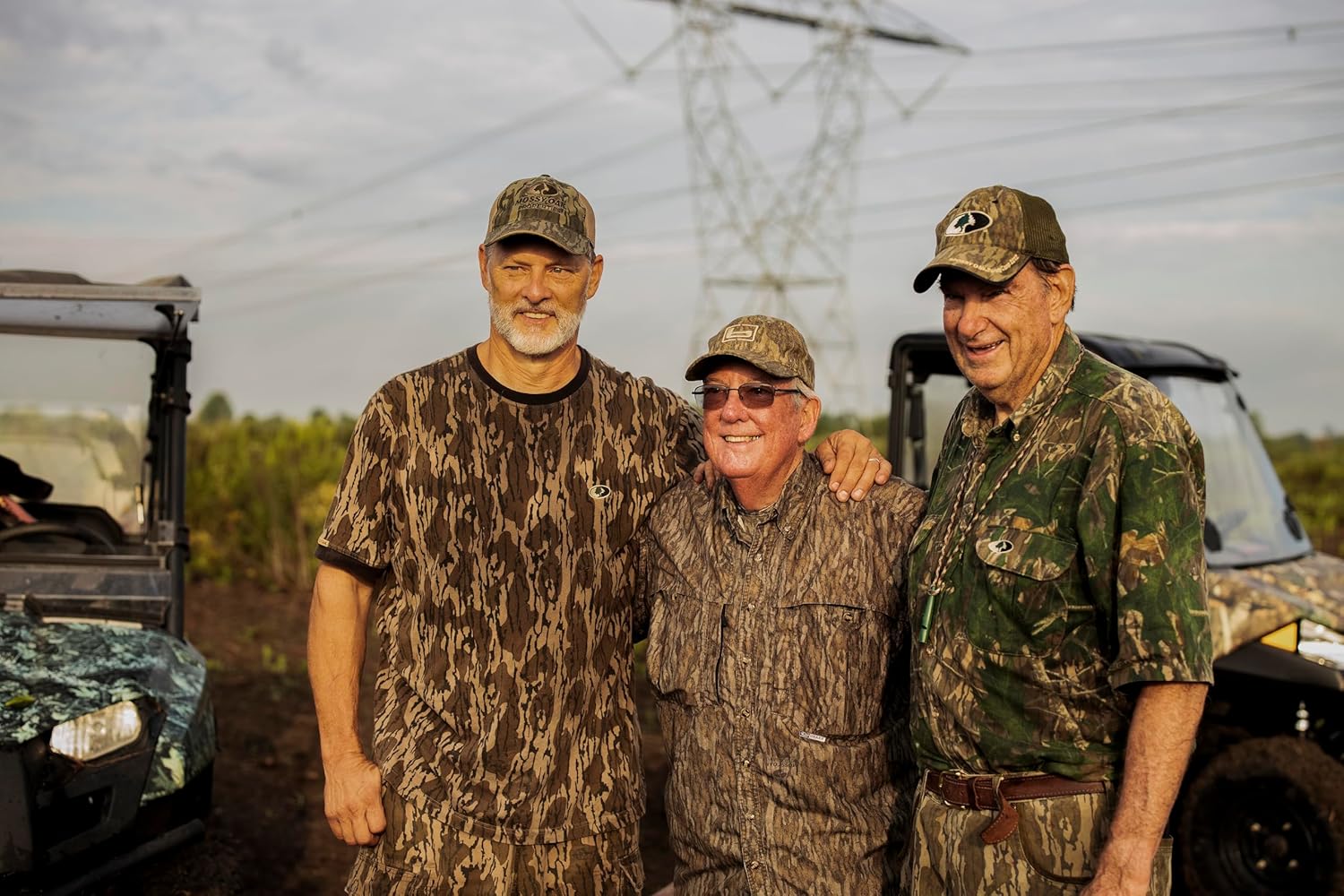 Mossy Oak Men's Camo Hunting Shirt Short Sleeve Cotton - Image 5