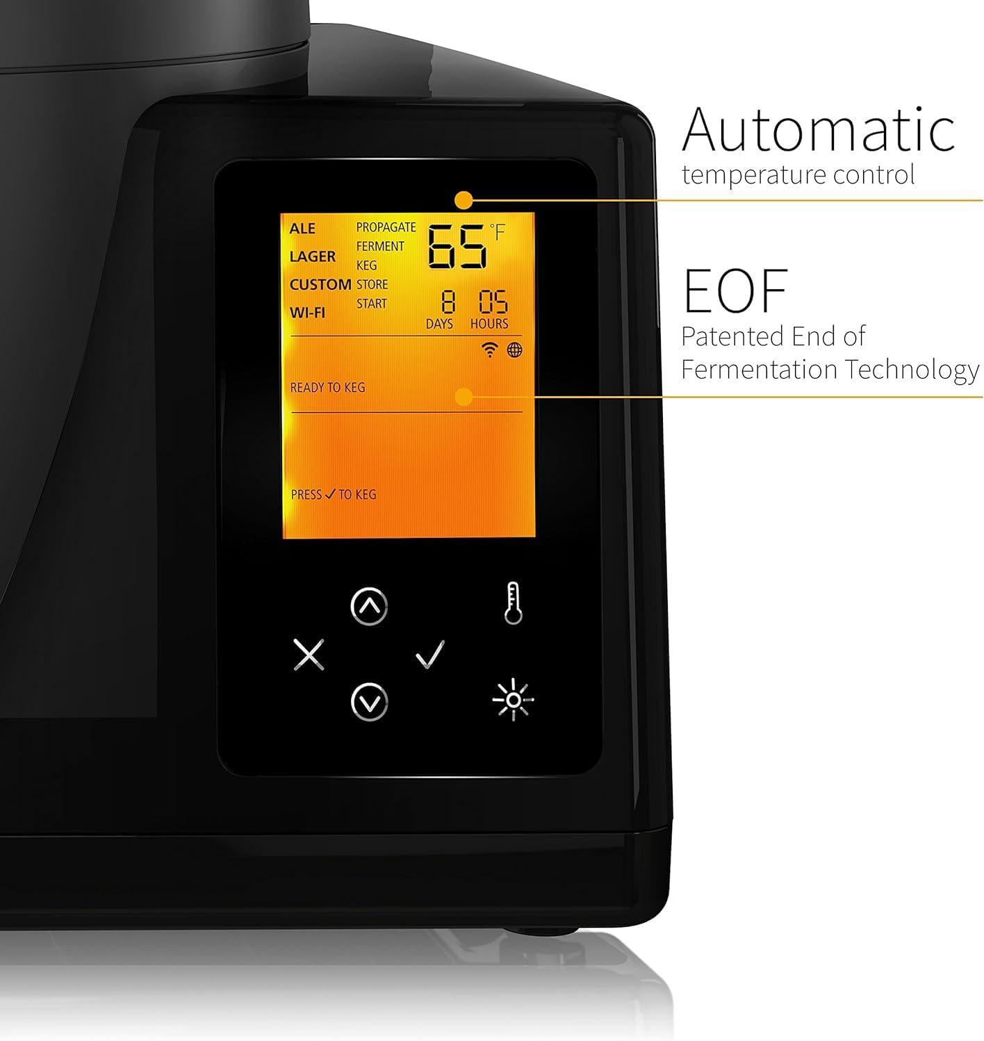 BeerDroid Fully Automated Beer Brewing System | Wi-Fi Enabled Home Brewing Kit with App Control | Brew 10L of Any Beer Style | Pre-Set Ale and Lager Programs | Discovery Pale Ale BrewPrint Included - Image 3