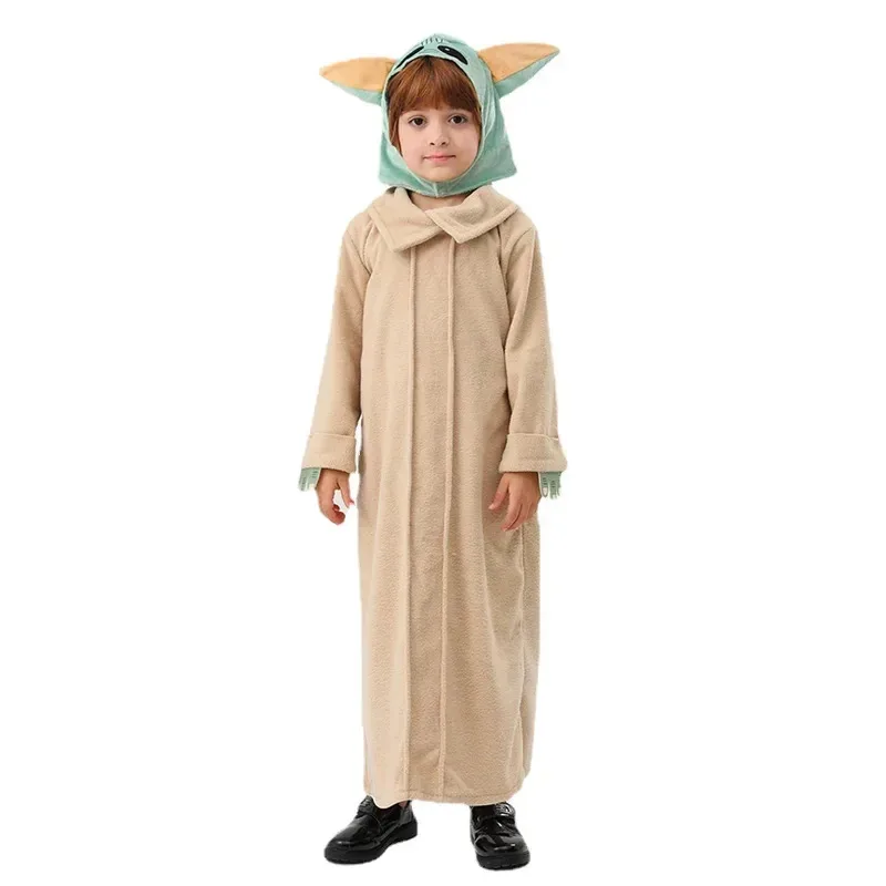2024 Hot Sale Alien Yoda Baby Children's Clothing Stage Performance Cosplay Costume Halloween Costumes for Kids
