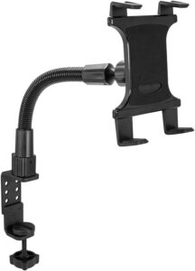 ARKON Mounts – Heavy Duty Tablet Holder with Clamp Mount and 12-Inch Bendable Gooseneck Arm | Versatile Tablet Stand with Easy Install & Durable Support | Securely fits iPad, Galaxy, Note, and more