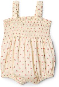 Amazon Essentials x Sofia Grainge Baby Girls’ Woven Sleeveless Romper